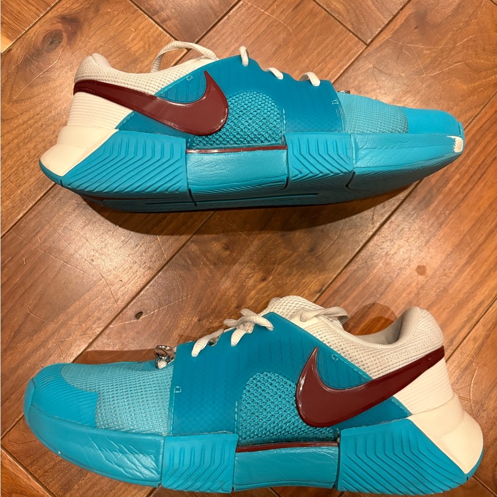 Nike Blue and White Athletic Shoes